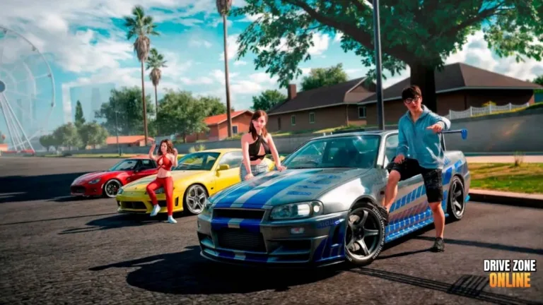 MOD APK 4 Drive Zone Online 4